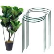 UltraOutlet 6 Pack 15.8 Inch Plant Stakes and Supports for Gardening, Metal Plant Support Ring, Plant Cage, Plant Support for Tomato, Peony, Vine on Sale