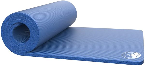 Wakeman Foam Sleep Pad- Extra Thick Camping Mat for Cots, Tents, Sleeping Bags & Sleepovers Fashion