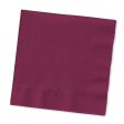 V PLUS Burgundy Red Beverage Paper Napkins, DAA Fashion