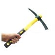 LEAN ON US  Outdoor Camping Fiberglass Handle Small Size Tools Pickaxe Online