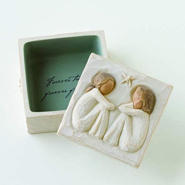 Willow Tree Friendship, Sculpted Hand-Painted Keepsake Box Fashion