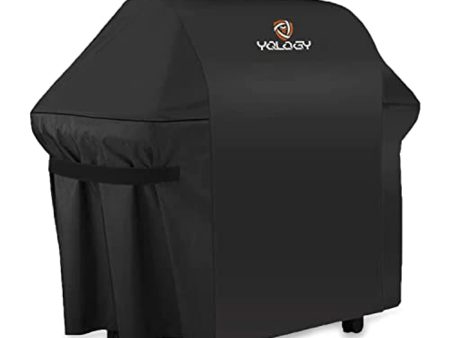 YQLOGY 1200D Heavy Duty 7138 Grill Cover, 48-Inch for Weber Spirit 200 and Spirit II 200 Series 2 Burner Gas Grill, BBQ Cover with Tension Strap, Resistance Tearing, Dust, UV&Water-Resistance Sale