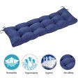 Snow keychain Indoor Outdoor Bench Cushion,Patio Seat Cushions for Benches,Garden Bench Cushion,Porch Swing Seating Pad,Loveseat Cushion,Replacement Seat Pads for Lounger Garden Furniture Metal Wooden Bench(Navy) on Sale