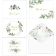 VEEYOL 100 Gold Foil Greenery Thank You Cards with Envelopes, Watercolor Foliage Thank You Notes For Wedding, Baby Shower, Graduation, Bridal, Business, Anniversary Online