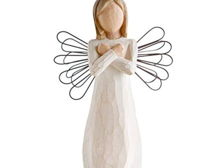 Willow Tree Sign for Love Ornament, Sculpted Hand-Painted Figure For Cheap