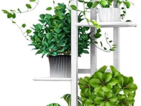 WEENINE Flower Plant Stand Indoor 5 Tier Metal Plant Stand Flower Pots Stander Display Pots Holder (Black) Online