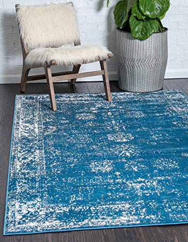 Unique Loom Sofia Collection Area Traditional Vintage Rug, French Inspired Perfect for All Home Décor, 9  0 x 12  0 Rectangular, Gray Supply