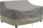 Vailge Outdoor Furniture Covers Waterproof, 2-Seater Patio Sofa Covers Fits up to 52 x 32 x 34 inches For Discount