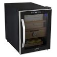 Whynter CHC-122BDa Cigar Humidor, 1.2 cu ft, Stainless Steel Online Hot Sale