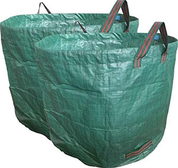 Ugold 2-Pack Garden Bag, Reusable Yard Waste Bag, Leaf Bag, Work for Garden, Lawn and Patio, Clean Up Leaves and Waste (2-Pack 80 Gallons) Sale