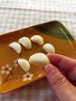 Zzooi 6PCS Artificial High Simulation Garlic Flakes Display Props Garlic Cloves Decoration Prop Online now