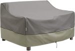 Vailge Outdoor Furniture Covers Waterproof, 2-Seater Patio Sofa Covers Fits up to 52 x 32 x 34 inches For Discount