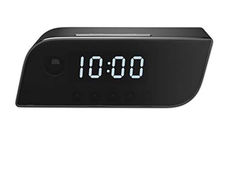 Pavlysh wi-fii camera alarm clock with night vision - motion detection nanny camera - loop recording security camera for home surveillance - video recorder real-time - hd 1080p Online