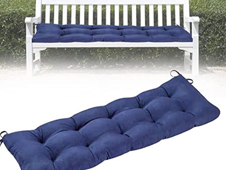 Snow keychain Indoor Outdoor Bench Cushion,Patio Seat Cushions for Benches,Garden Bench Cushion,Porch Swing Seating Pad,Loveseat Cushion,Replacement Seat Pads for Lounger Garden Furniture Metal Wooden Bench(Navy) on Sale