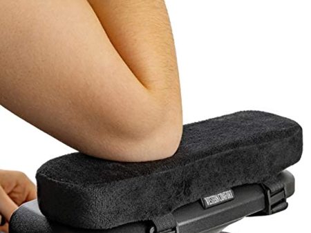 WESTERN COMFORT Thick Armrest Pads - Desk Chair Elbow Support - Arm Rest Covering Pillow for Gaming or Office Chair - Firm Ergonomic Foam Cushion - Set of 2 For Discount