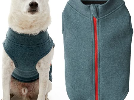 Feeke Zip Up Fleece Dog Sweater - Warm Pullover Fleece Step-in Dog Jacket Winter Small Dog Sweater - Perfect On The Go Dog Sweaters for Small Dogs to Medium Dogs for Indoor and Outdoor Use Sale