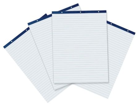 VEEYOL Easel Pad, 27 X34 , 1  Ruled, 50 Sheets, 4 Pads Per Case Sale