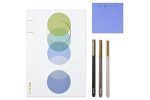 VEEYOL Noted by Post-it Brand Office Essentials Set, Blue, Includes Notebook, Notes and Pens (NTD-SMSET-BLU) Discount