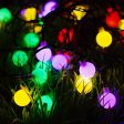 Unihoh Solar String Lights Outdoor, 100 LED 55Ft Outdoor String Fairy Lights, Lumiere Exterieur Guirlande, 8 Modes Waterproof Patio Lights for Garden Gazebo Yard Christmas(Multi-Colored ) Discount