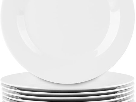 10 Strawberry Street 10.5  Catering Round Dinner Plate, Set of 12 For Cheap