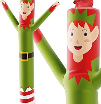 WDERNI Holiday Themed 10-Feet Tall Air Dancers Inflatable Tube Man Attachment (No Blower) Online Hot Sale